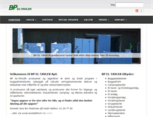 Tablet Screenshot of bp-eltavler.dk